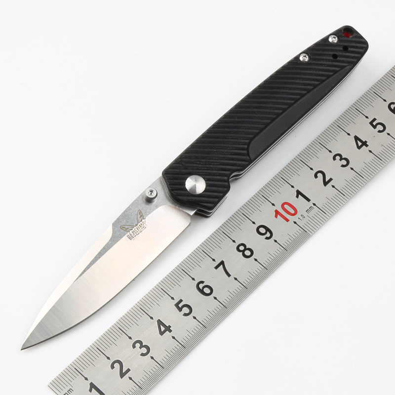 Tactical BM 485 Axis Pocket Folding Hunting Knife Outdoor Pocket Camping Survival Knives, Comfortable To Carry In Slacks