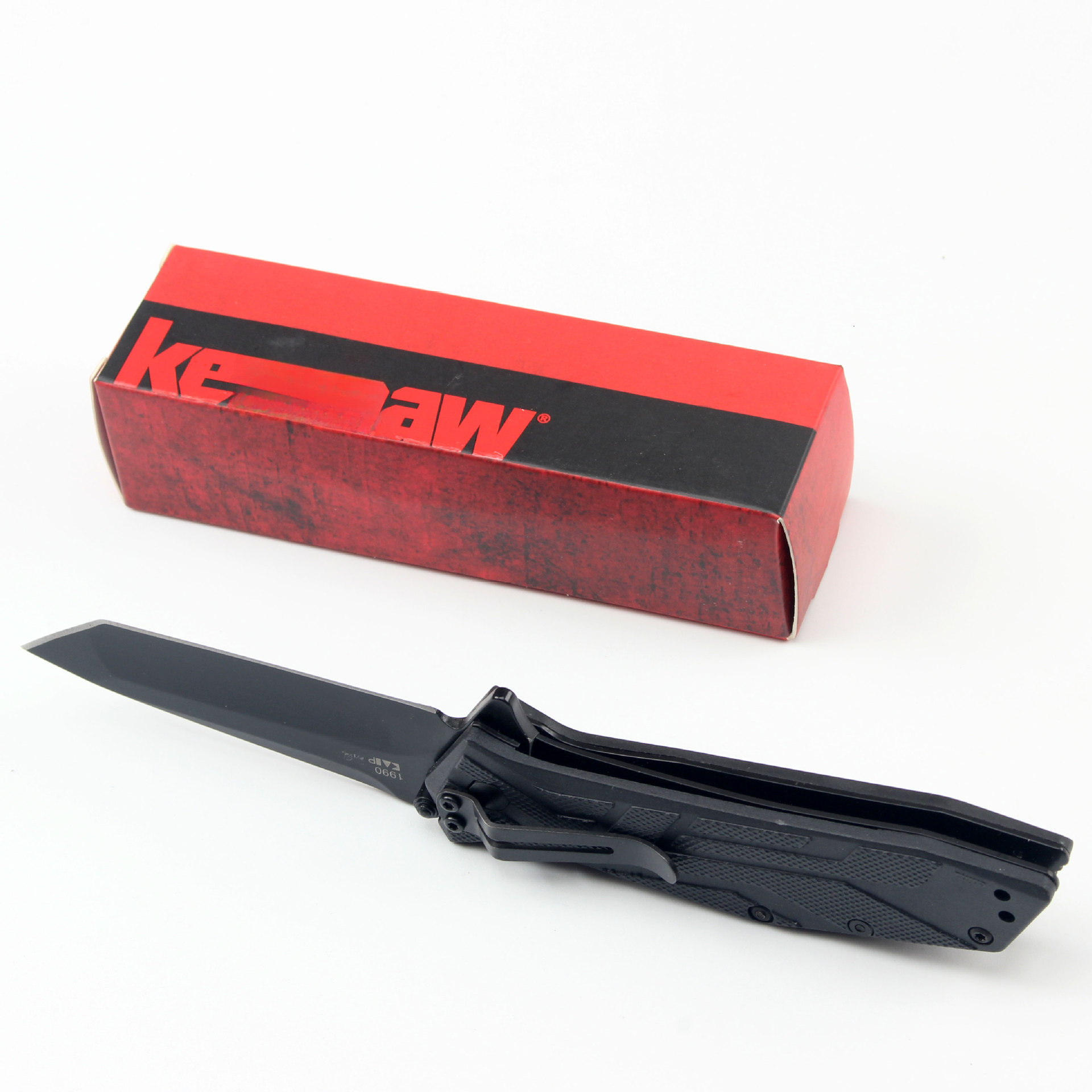 Utility 1990 Folding Knife 8Cr13Mov Blade Nylon Fiber Handle Tactical EDC Knives Combat Knives Hunting Durable Knives