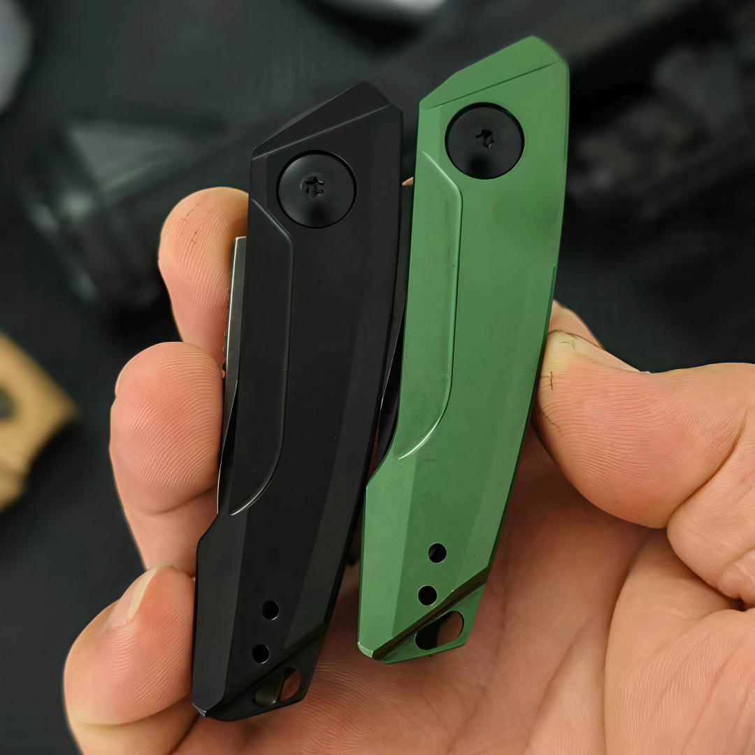 High-Quality KS 7250 Pocket Folding Knife CPM154 Blade Aluminum Alloy Handle Outdoor Camping Fishing Everyday Carry Knives