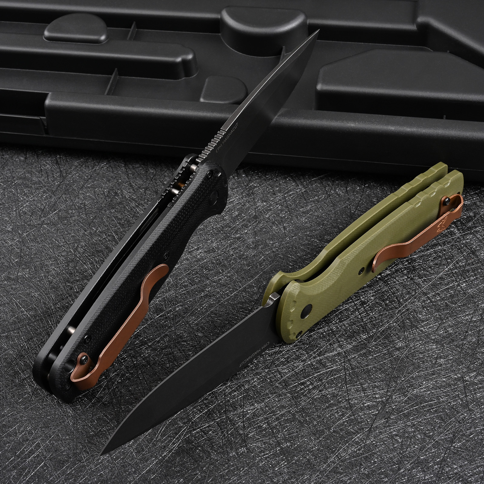 BM 4300 Folding Knife G10 Handle Wilderness Exploration, Hunting, Tactical Combat, Ergonomic Handle, EDC Multi-functional Knives