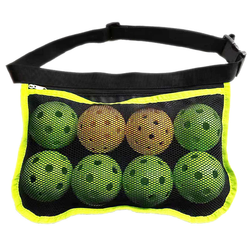 Tennis Bags Sports Fanny Pack, Storage Bags, Ball Bag, Tennis Ball Pickleball Bag Portable, Large-capacity Ball Pickup, Storage Pocket, Single Practic