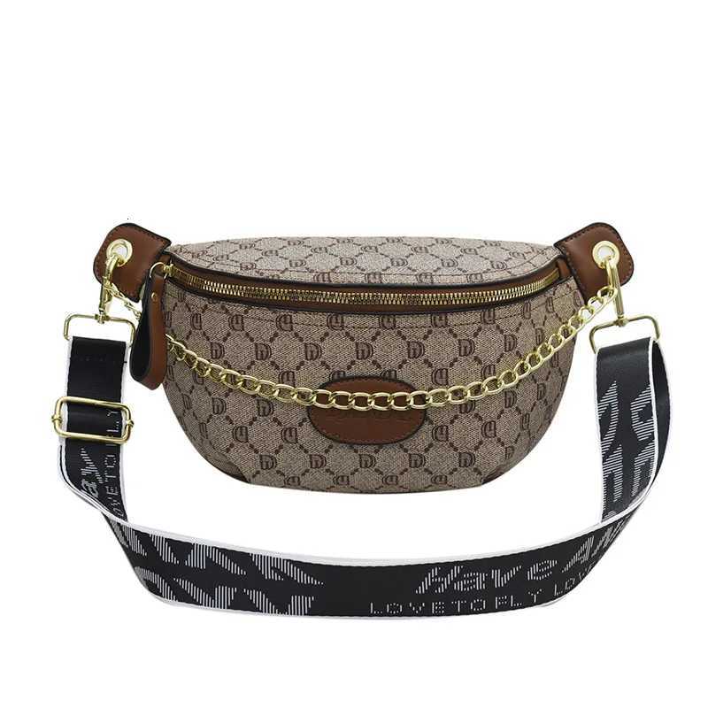 Fashion Chain Waist Bag For Women Luxury Designer Chest Bag Quality Leather Fanny Pack Phone Purse Female Shoulder Crossbody BagT260427