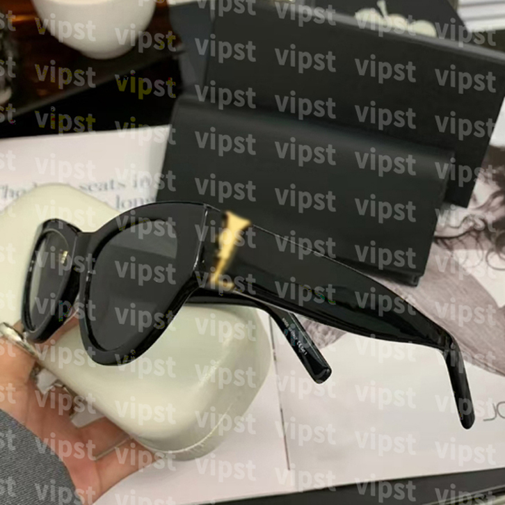 Luxury Sunglasses for Women and Men Designer Glasses Classic Yslly M94 Cat Eye Narrow Frame Butterfly Eyeglasses With Box