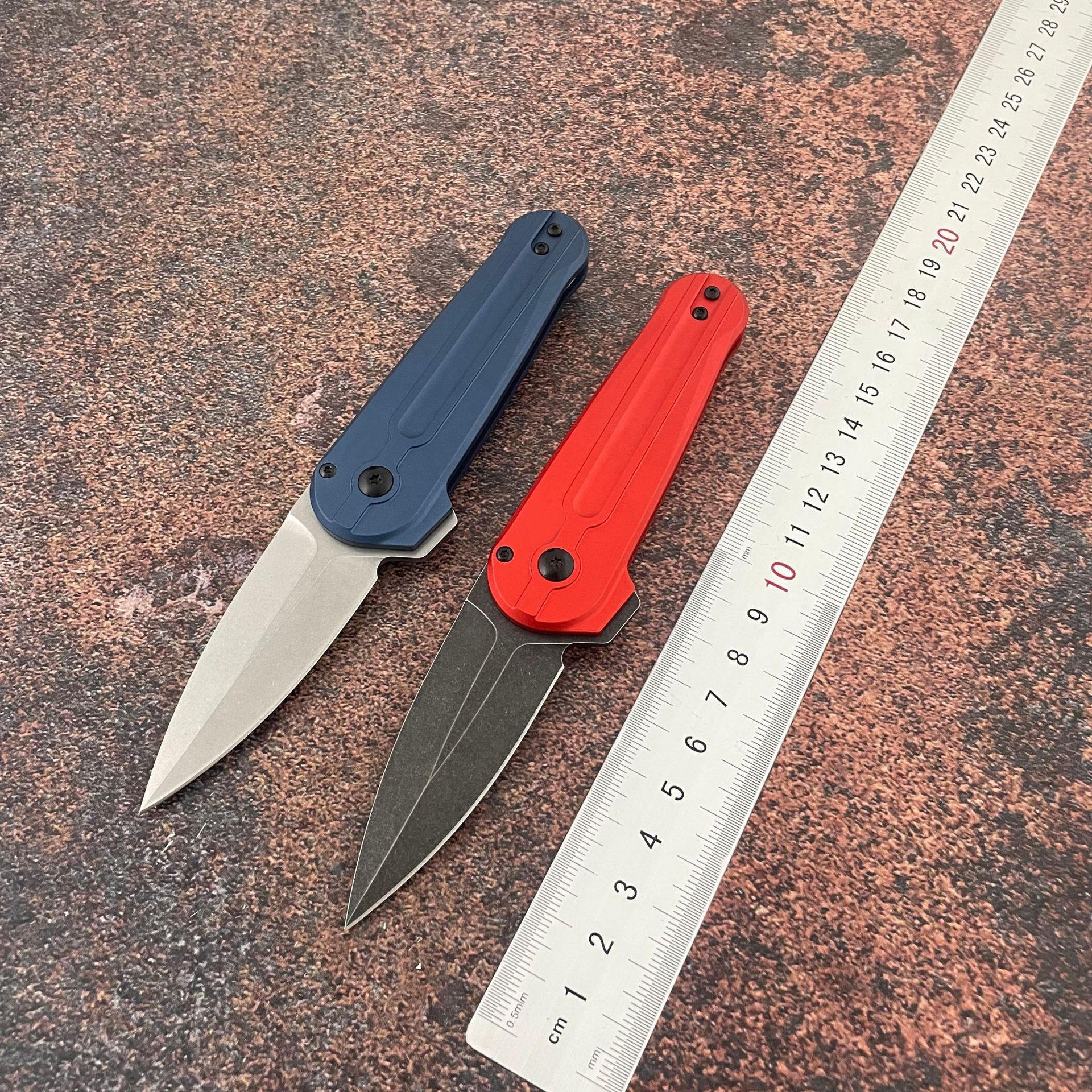 All-New 491 Folding Knife S90V Steel Blade with Aluminum Handle for Outdoor Camping Cutting Survival Scenarios Daily Carry Tool