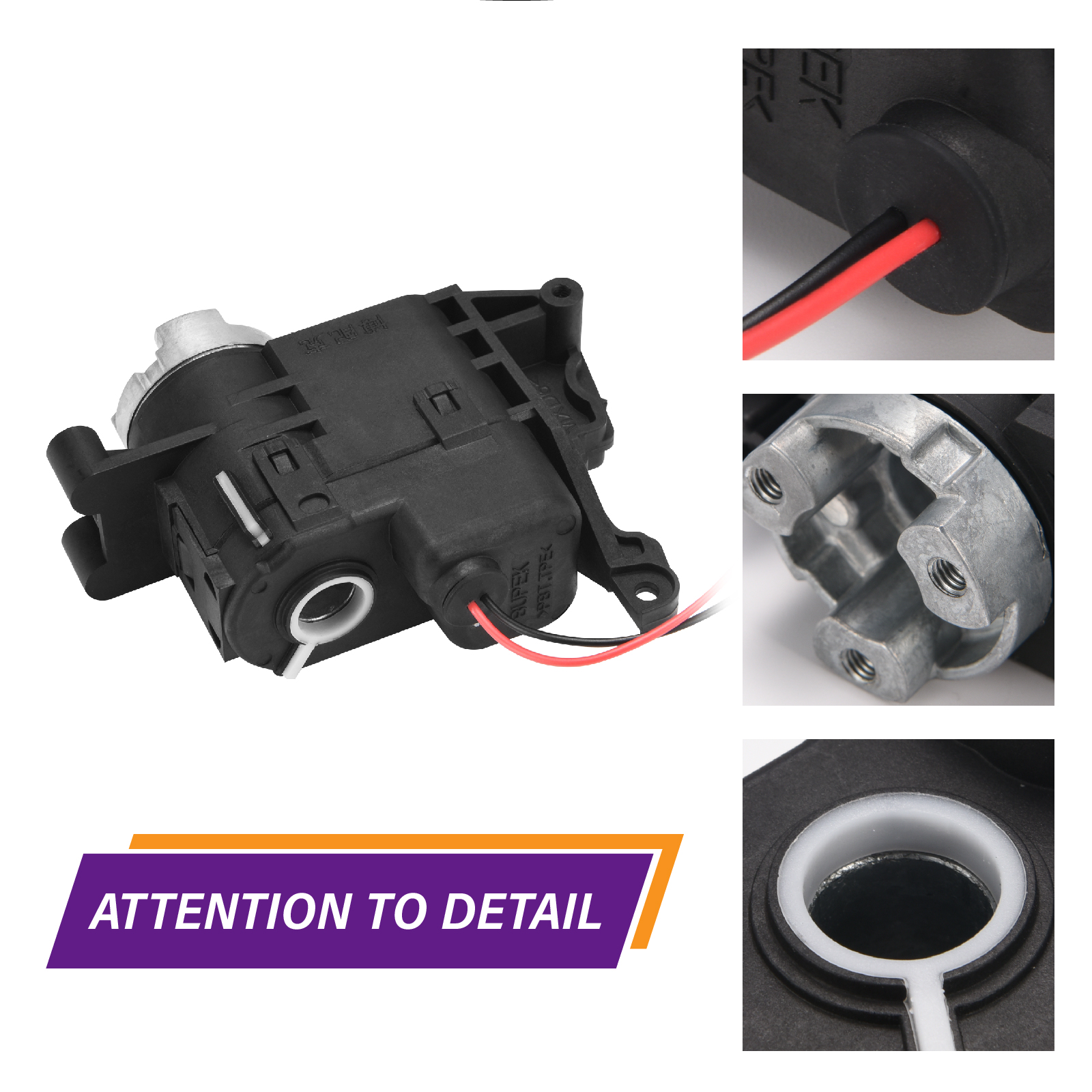 Bupek Power Door Mirror Folding Motor Assembly Compatible with Subaru Impreza WRX STI For 2008-2012 Subaru Forester Side Mirror Motor
