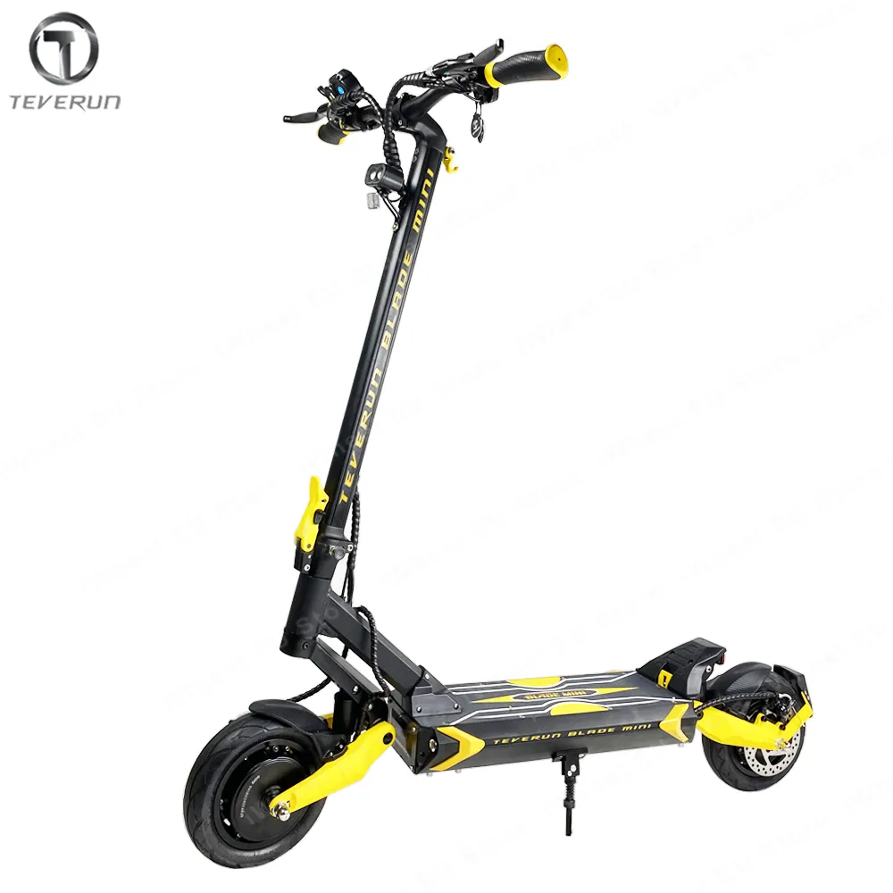 2026 Newest Original Blade Mini PRO 48V 20.8Ah Dual Motor 500W Minimotor outdoor Display LED Display Inside NFC Lock Teverun 10Inch Electric Scooter