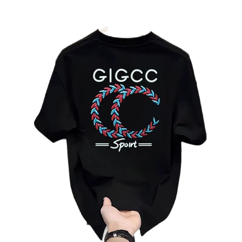 T Shirts For Men Designer Casual Style Y2k White Sweatshirt Breathable Polo Shirt Fashion Summer Oversized Sporty Style Graphic Tee Essential Clothes