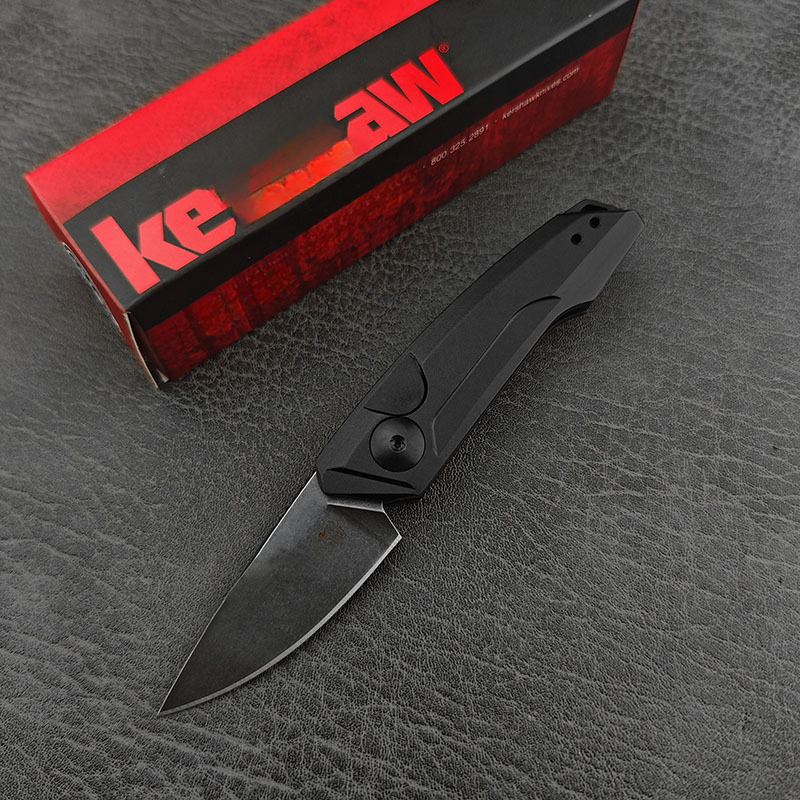 Multi-Functional KS 7250 Outdoor Folding Knife 8Cr13MoV Blade Aluminum Alloy Handle Jungle Exploration Camping Self-Defense Tool