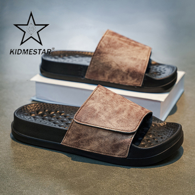 Luxurious Men's Summer New Style Thick-soled Durable Sandals Of 2026 Model High-end Anti-slip Korean-style Simple Outdoor Beach Sandals Designer 