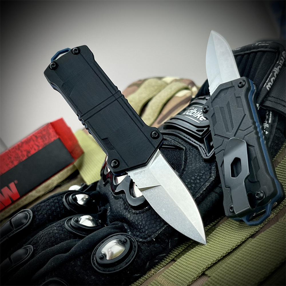 High Quality KS 1190 Multipurpose Folding Knife Portable Outdoor Adventure Pocket Knife Survival Camping Knife 8Cr13Mov Blade