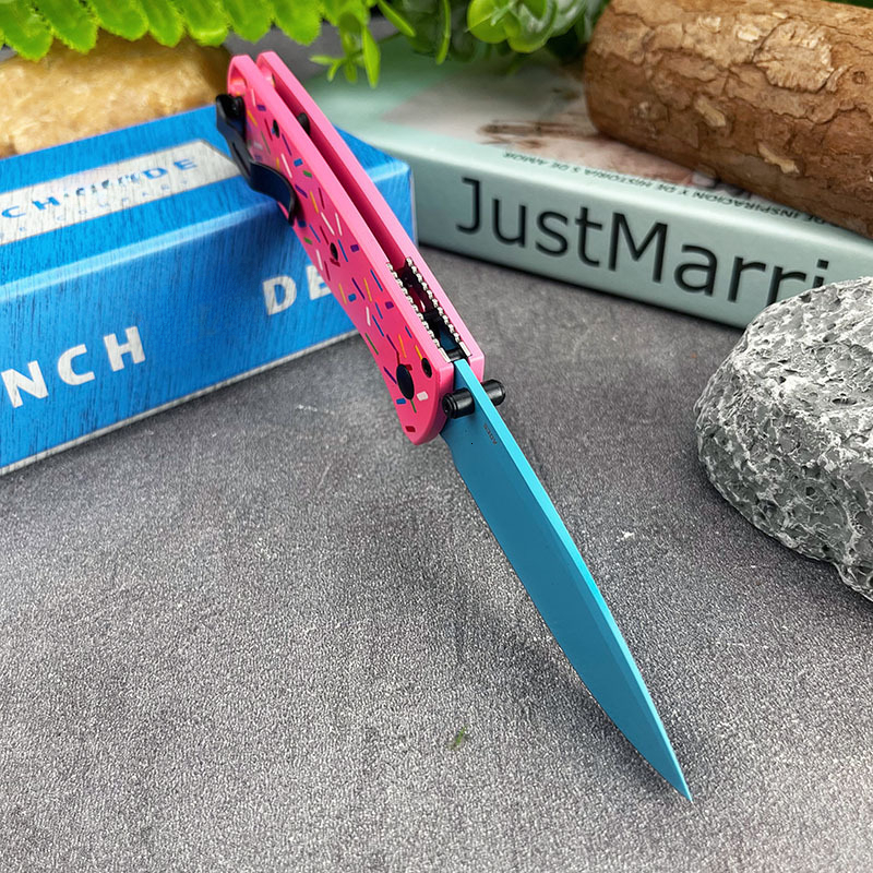 BM535 Donut Bearing Aluminium Alloy Handle Outdoor Convenient Camping Field Pocket EDC Fruit Knife