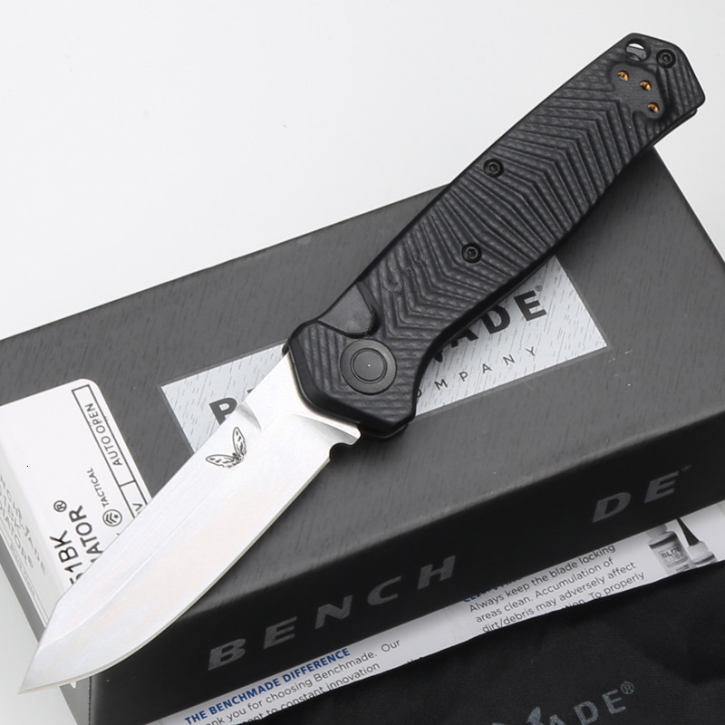 New 8551/8551bk Mark s90v Blade G10 Handle Copper Washer Hunt Tactical Outdoor EDC Tool Folding Camping Knife