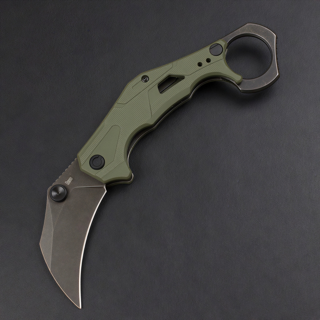 Ks2064 Camping Folding Knife 8CR13 Blade G10 Handle Pocket Survival Tactical Hunting Utility Knives EDC Tools