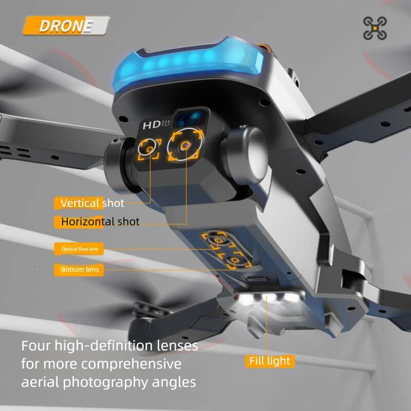 P15 GPS Brushless Drone, Obstacle Avoidance, Auto Return, 4K Dual Camera, Optical Flow, Aerial Photography RC Quadcopter CKS