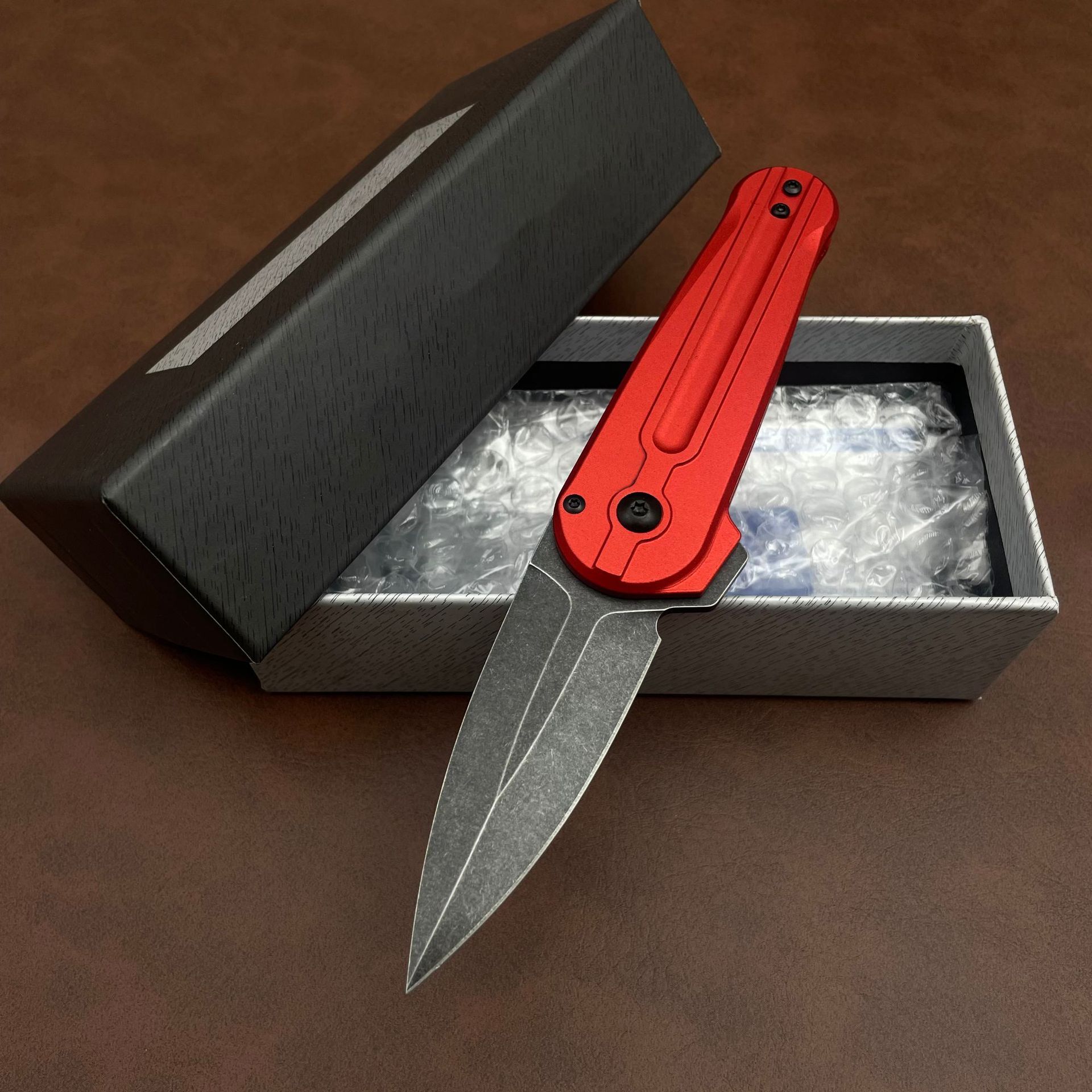 All-New BM491 Folding Knife S90V Steel Blade with Aluminum Handle for Outdoor Camping Cutting Survival Scenarios Daily Carry Tool