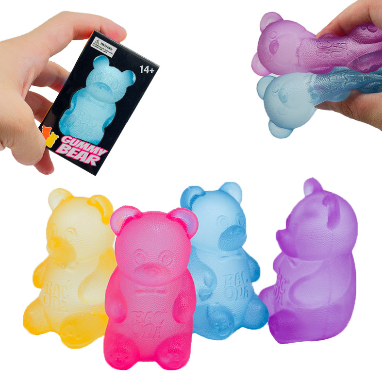 10pieces Needoh Nice Dr Pepper Jelly Squish Sensory Fidget Stress Relief Squishy Cube Anti Anxiety Squeeze Object Decompression Toy Q260701 - view 5