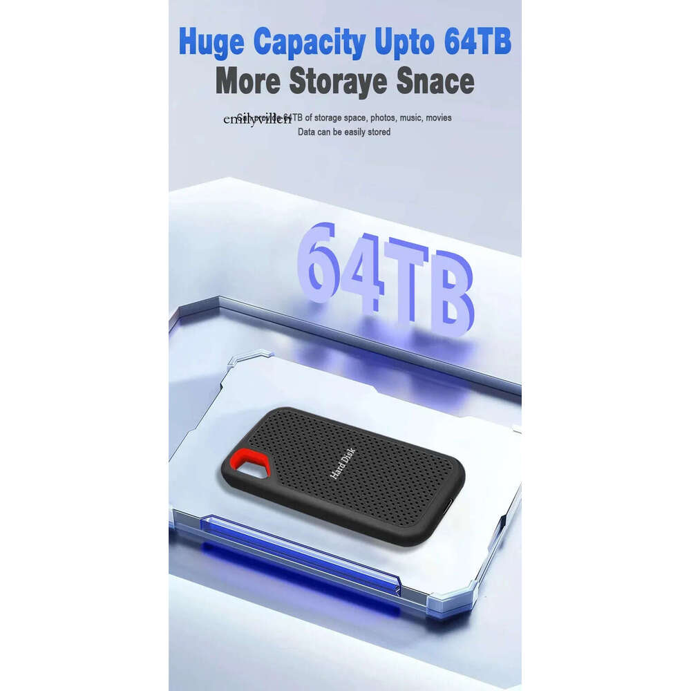 2024 High-speed 1TB USB3.1 Portable Drive SSD 2TB Original Hard External Solid State Disk for Laptop/PC 250319 - view 7