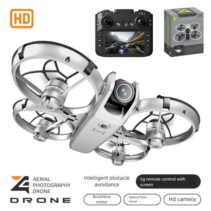 Z4 Drone With 4.3" Big Screen Remote Control, Brushless Motor FPV Racing Drone, HD Aerial Photography, Optical Flow Hover, Quadcopter RC Plane Fo