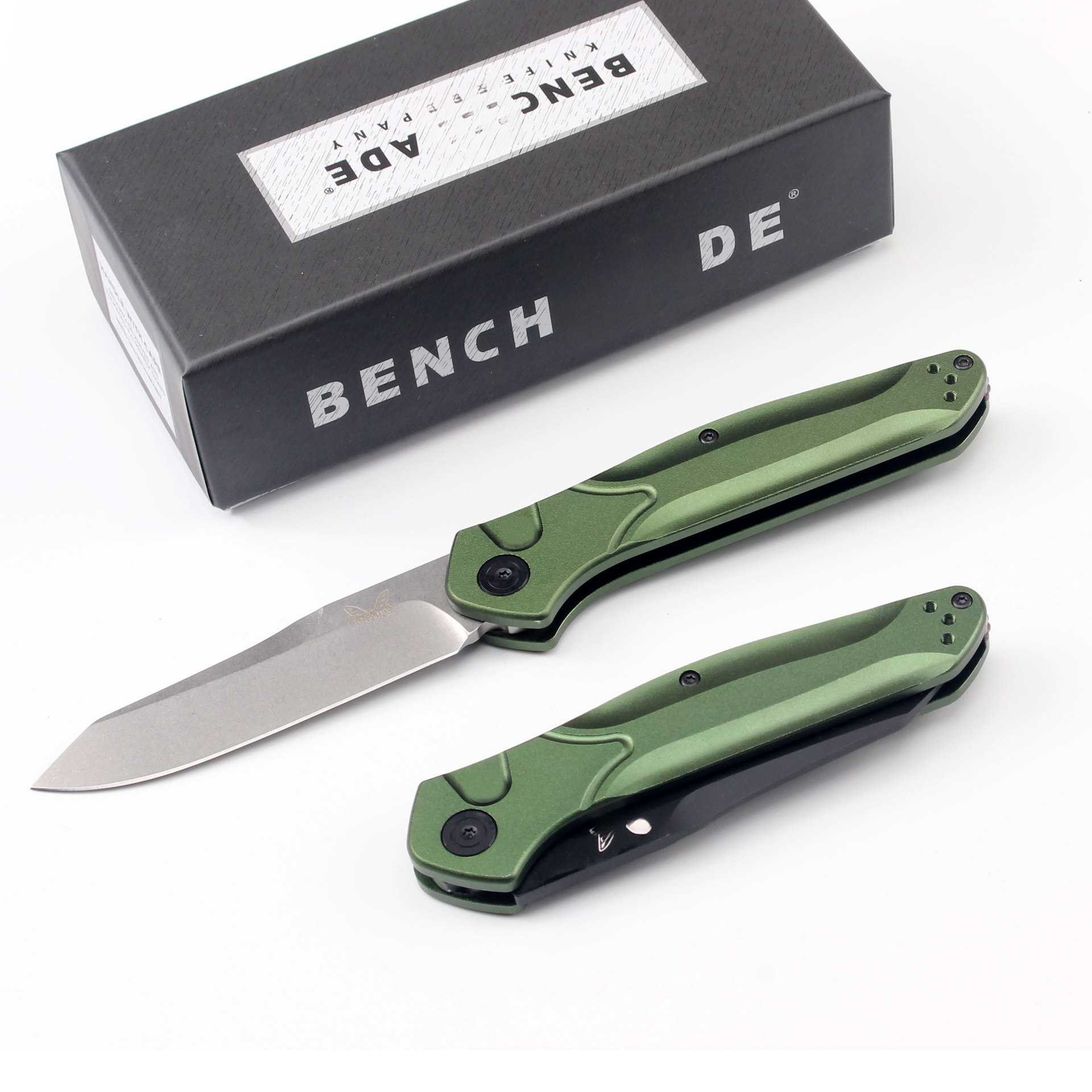 BM 9400 Portable Folding Knife D2 Steel Blade Aluminum Alloy Handle Outdoor Camping Survival EDC Hiking Practical Cutting Knife
