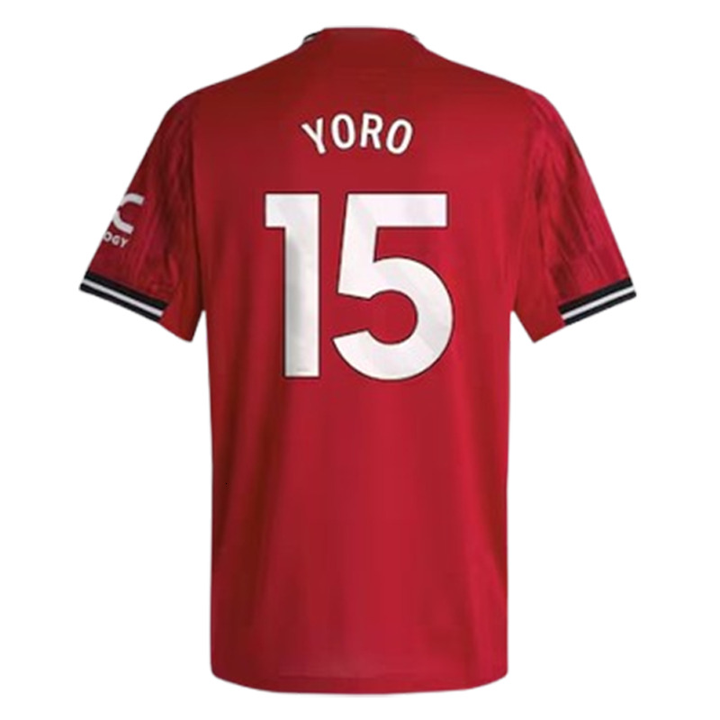 2026 2027 Manchester SESKO MBEUMO CUNHA Soccer Jerseys 26 27 football shirts B FERNANES men kids kit MAINOO YORO AMAD Pre match goalkeeper Training Un