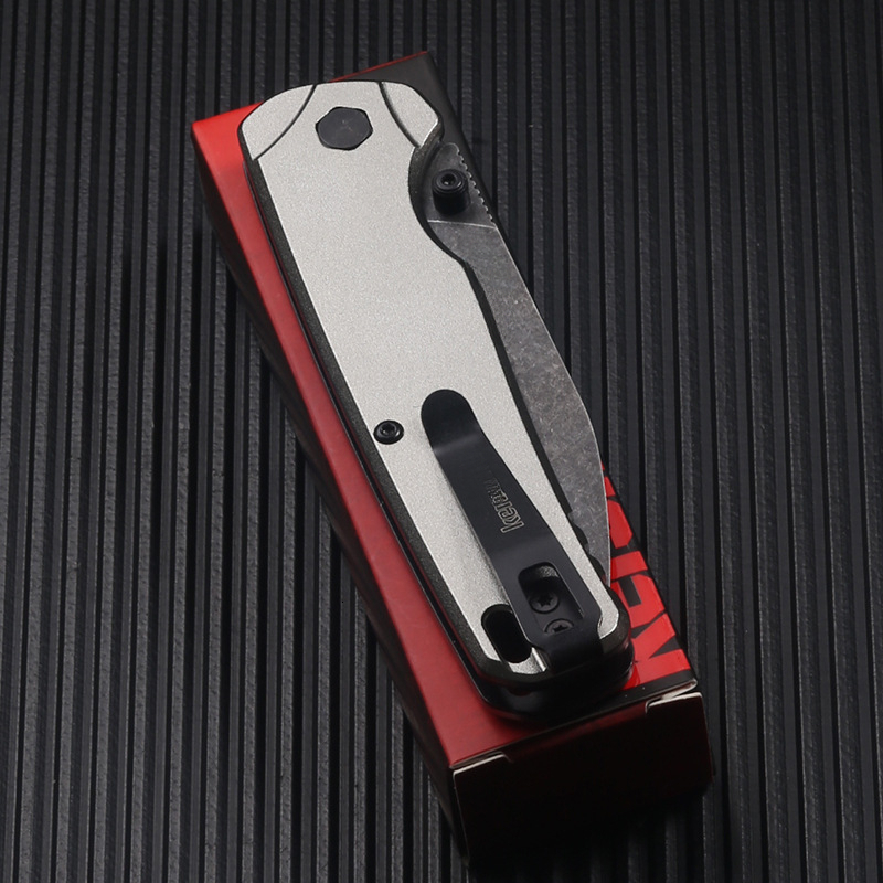 6105 Outdoor Self Defense Pocket Folding Knife Handle for Camping, Climbing, and Survival, Portable and Sharp
