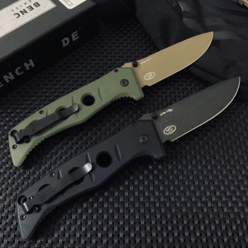 New BM 275 Adamas Folding KnifeOutdoor Tactical Knife Camping Practical Hunting EDC Tool D2 Blade G10 Handle with Pocket Clip
