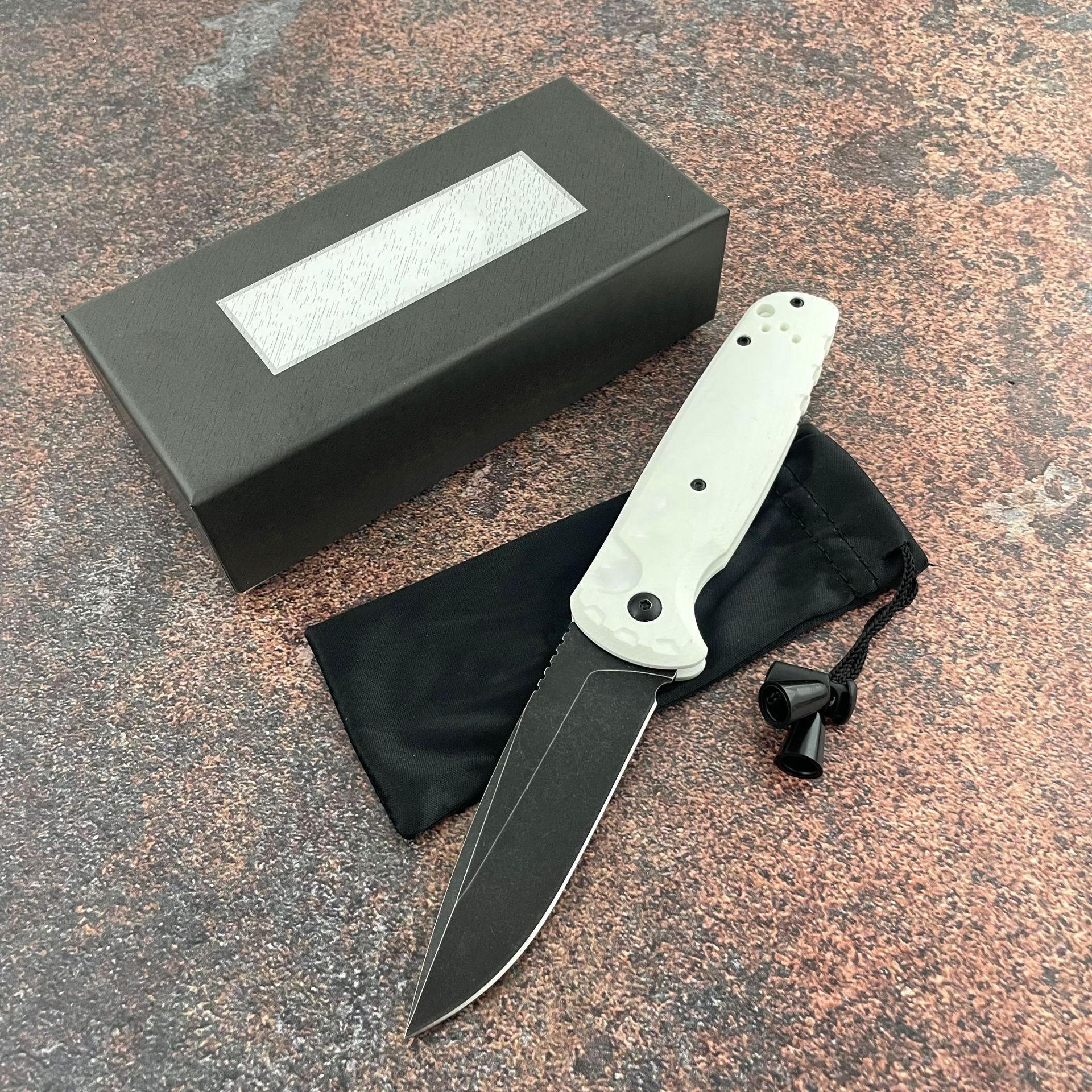 BM 4300 CLA G10 Handle Folding Knife Outdoor Camping Hunting Pocket EDC Tool Knife
