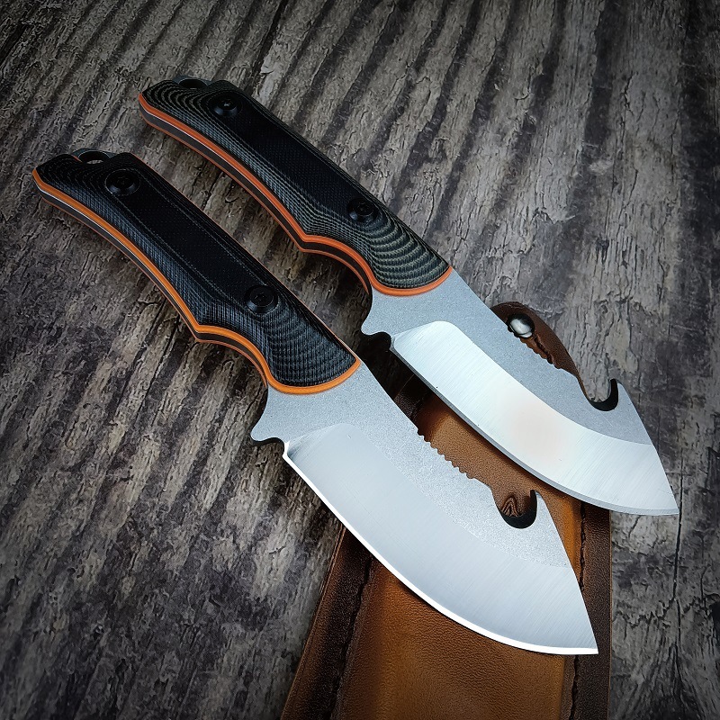 BM 15018 Tactical Survival Fixed Blade Knife Hunting Outdoor Portable Combat Straight Knife Wilderness Self Defense Tool