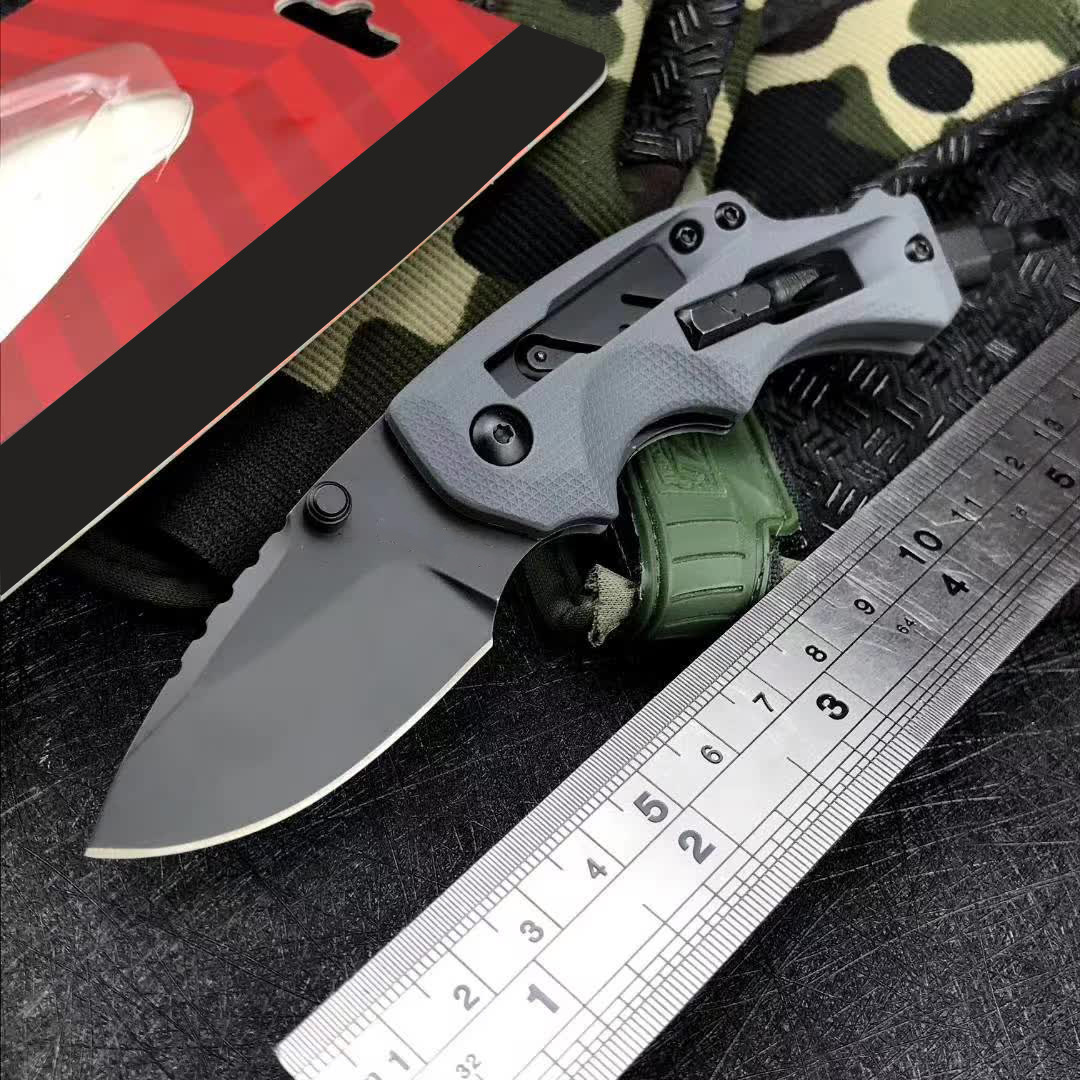 KS 8720 Multi-Functional Everyday Carry Folding Knife 8Cr13MoV Blade G10 Handle Outdoor Camping Hunting Survival Tool