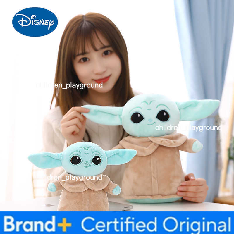 Disney 18-48cm Star Wars Anime Plush Grogu Mandalorian Figure Yoda Baby Peluche Dolls Stuffed Cartoon Yoda Model Kid Toy Gifts L260525