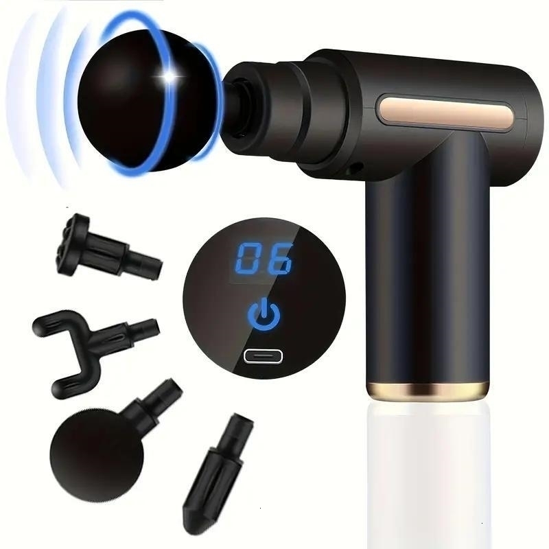 99 Level Massage Gun Fascia Deep Muscle Relax Body Massager Electric Fitness Equipment Noise Reduction Male Female 260424