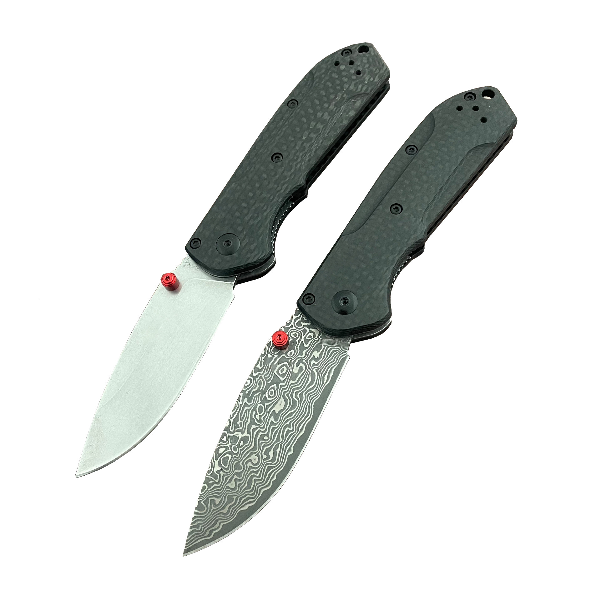 BM565 Mini Freek Outdoor Folding Knife D2 Blade Carbon Fiber Handle Pocket Clip Reversible Ambidextrous Carry-Ready Knives