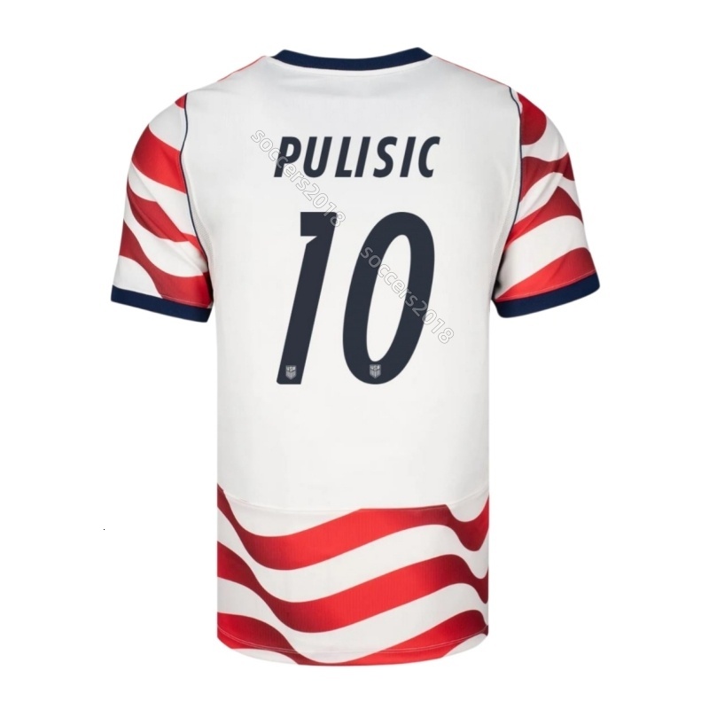 2026 USAs World CUP Soccer jerseys PULISIC MCKENNIE SMITH USWNT DEST REYNA BALOGUN Megan Lavelle Rapinoe Trinity ERTZ 26 27 Home Away Football Shirt M
