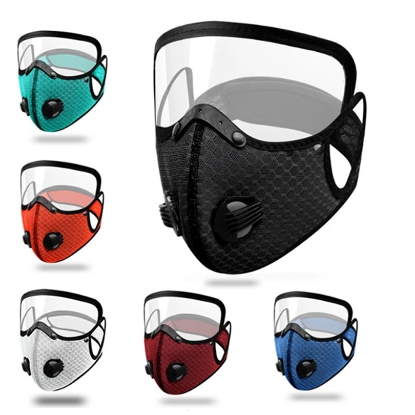 Winter Cycling AntiFog Activated Carbon Mask Dustproof Windproof Warm Bicycle Mountain Bike With Air Dust w260424