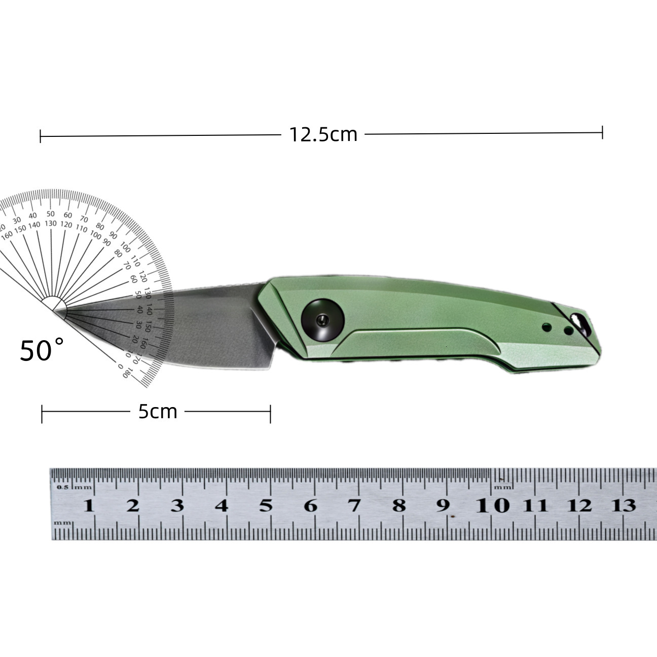 High-Quality KS 7250 Pocket Folding Knife CPM154 Blade Aluminum Alloy Handle Outdoor Camping Fishing Everyday Carry Knives