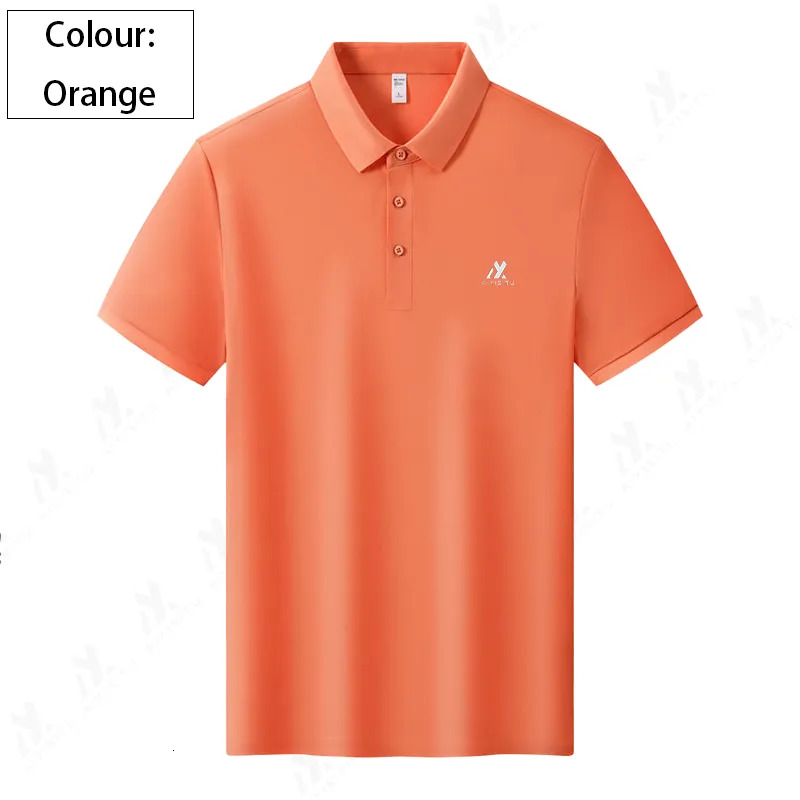 Men's designer Polo shirt - high-quality, lightweight, anti-wrinkle, suitable for outdoor travel and leisure activities.