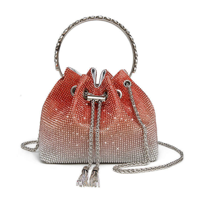 Women 2026 Cross Border Diamond Embellished Women S Spring New Model Full Diamond Inlay Evening Handbag Shoulder Bag Direct