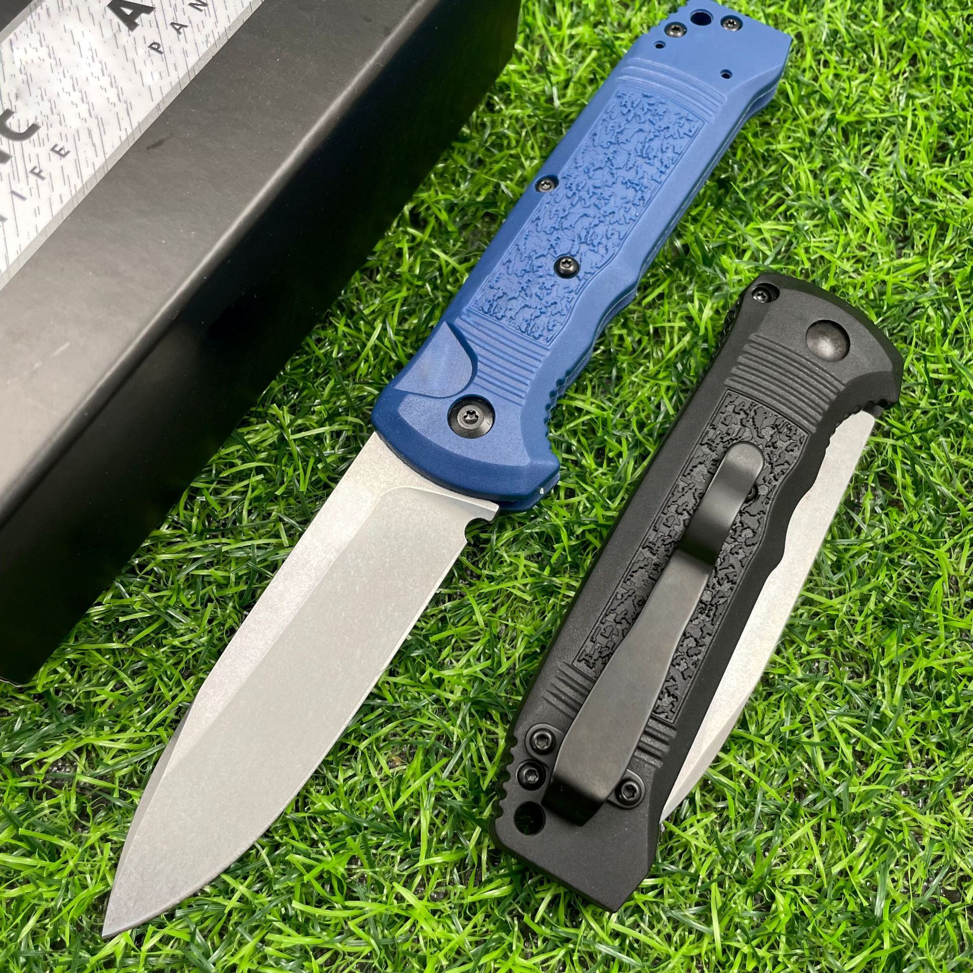 4400BK Folding Knife Mark S30V Blade Nylon Fiber Handle Outdoor Camping Hunting Survival Multi Pocket EDC Tool Practical Knife