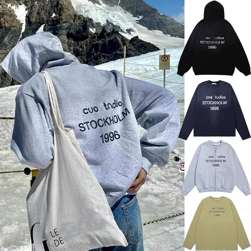 hoodie acnelong sleeve hoodies designer men Cool Hoodie clothes hoody zip up hoodie designer men zip up jacket hoodies for men longsleeve sweatshirt rhinestone