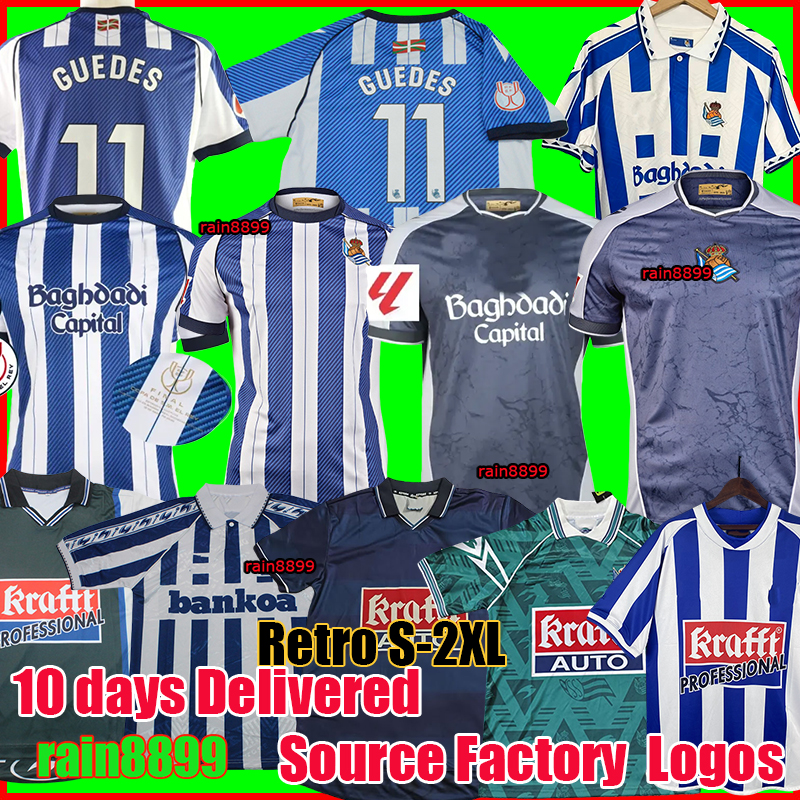 2025 2026 Real Sociedad Soccer Jersey OSKARSSON 9 OYARZABAL ZUBIMENDI BARRENE OSKARSSON BECKER TAKE 25 26 home camiseta de futbol ZAKHARYAN Football Shirts