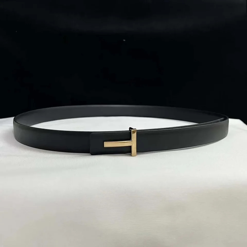 25mm Womens Belt ner Reversible Genuine Leather Belt For Women T Buckle Belt Female Jeans Dress Belt 260427