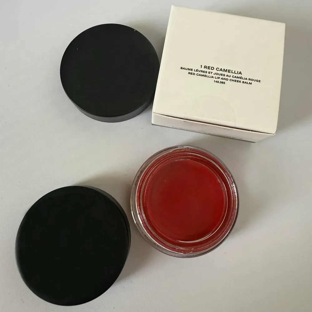 Brand 7 colors 6.5g Red Camellia Lip And Cheek Balm N1 De Lip Face Makeup Silky Multi-Use Long-Lasting Cream Blush Lipstick For Woman Hydrating Lip Ma
