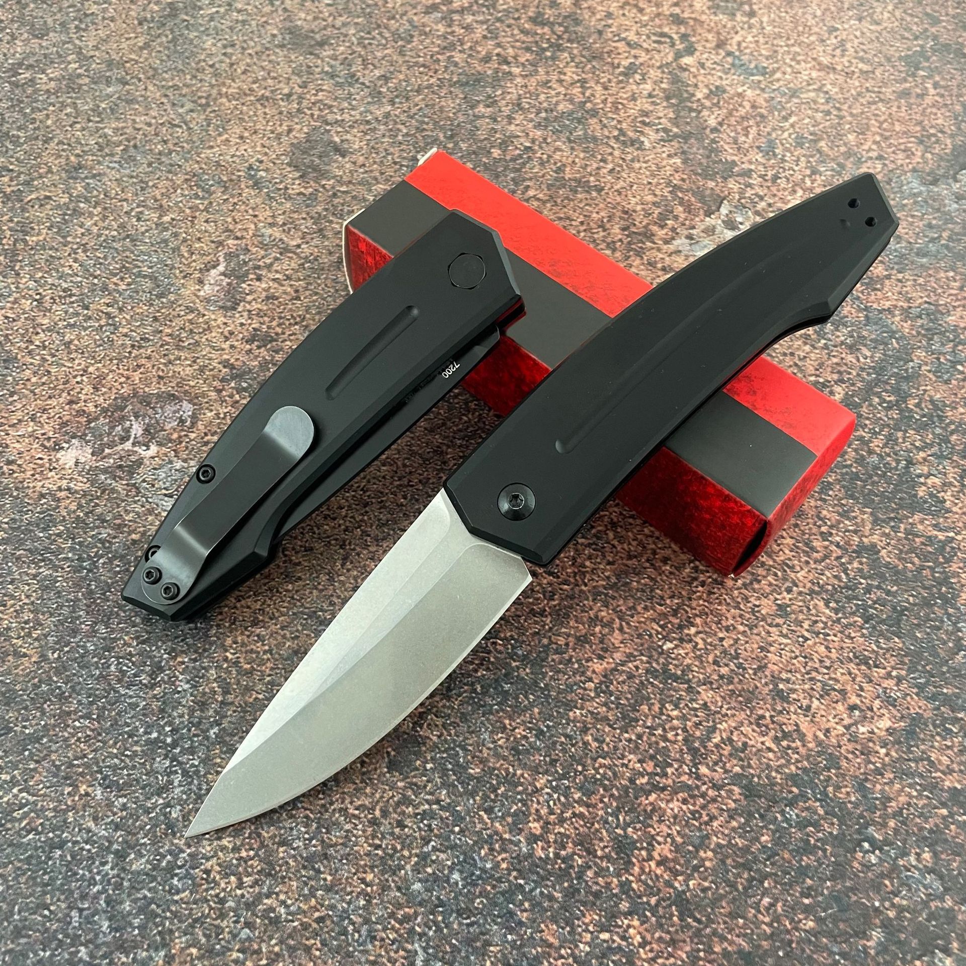 7200 Folding Pocket Outdoor Camping Survival Knife Tactical Hunting CPM154 Blade Portable Utility Fruit Self-defense Knives EDC Tool