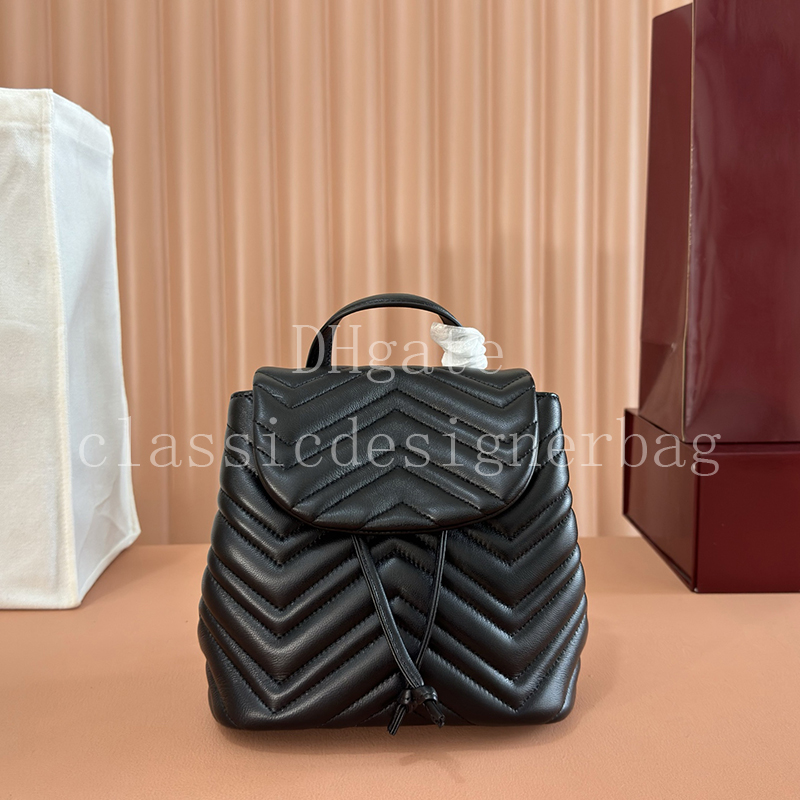 Designer Bag New Flap Backpack Top Quality Lambskin Shoulder Bag 20CM Women Top handle Bag With Box G855921