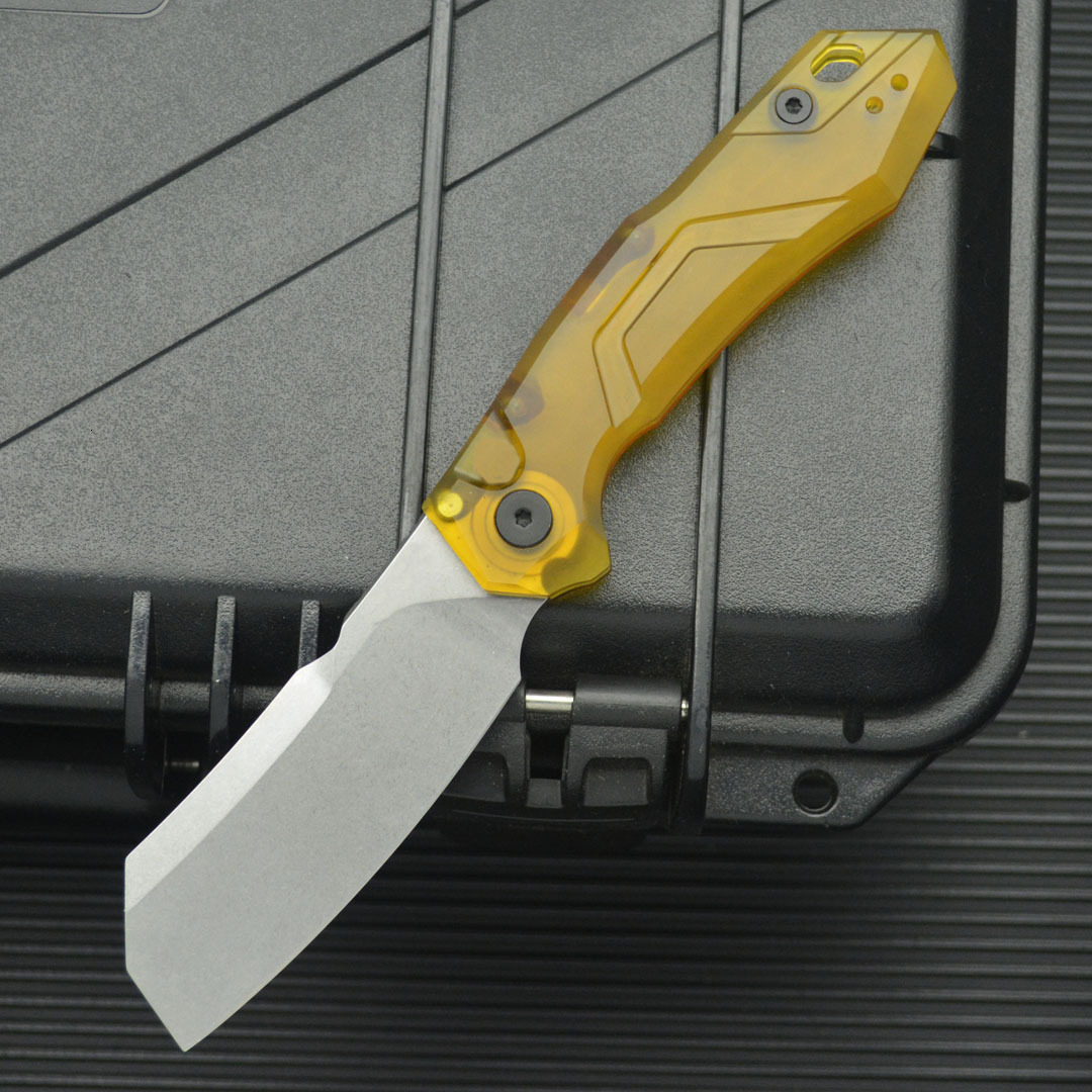 KS 7850 PEI Pocket Knife D2 Blade Suitable for Outdoor Camping Survival in The Wild EDC and Hunting Multi-functional Knife