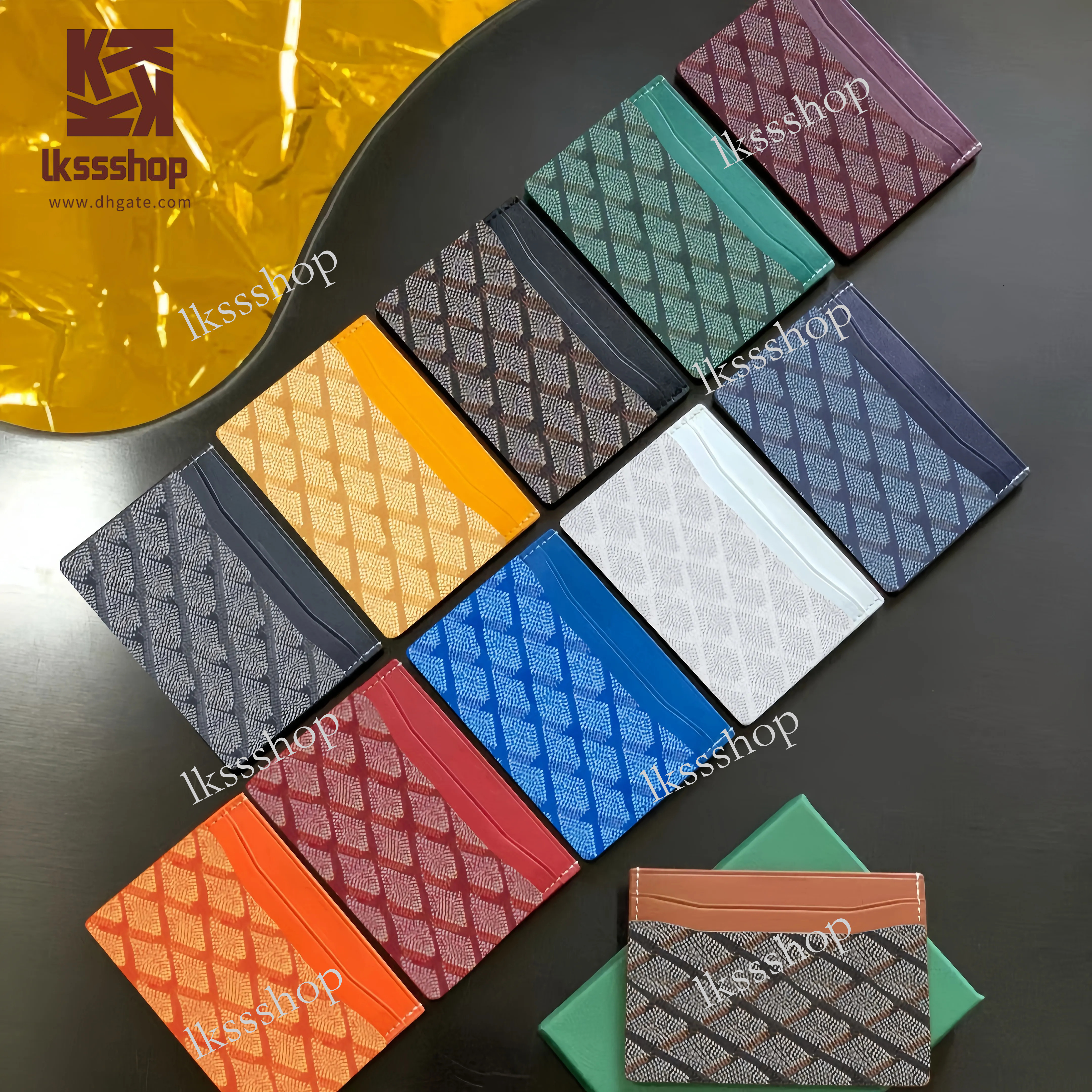 2026 G TOP Holder Designer Wallet With Orginal Box Passport Pouch ID Case Ca Holder Pocket Women Men Bag Passport Holders Caholder Credit Ca Thin Bus