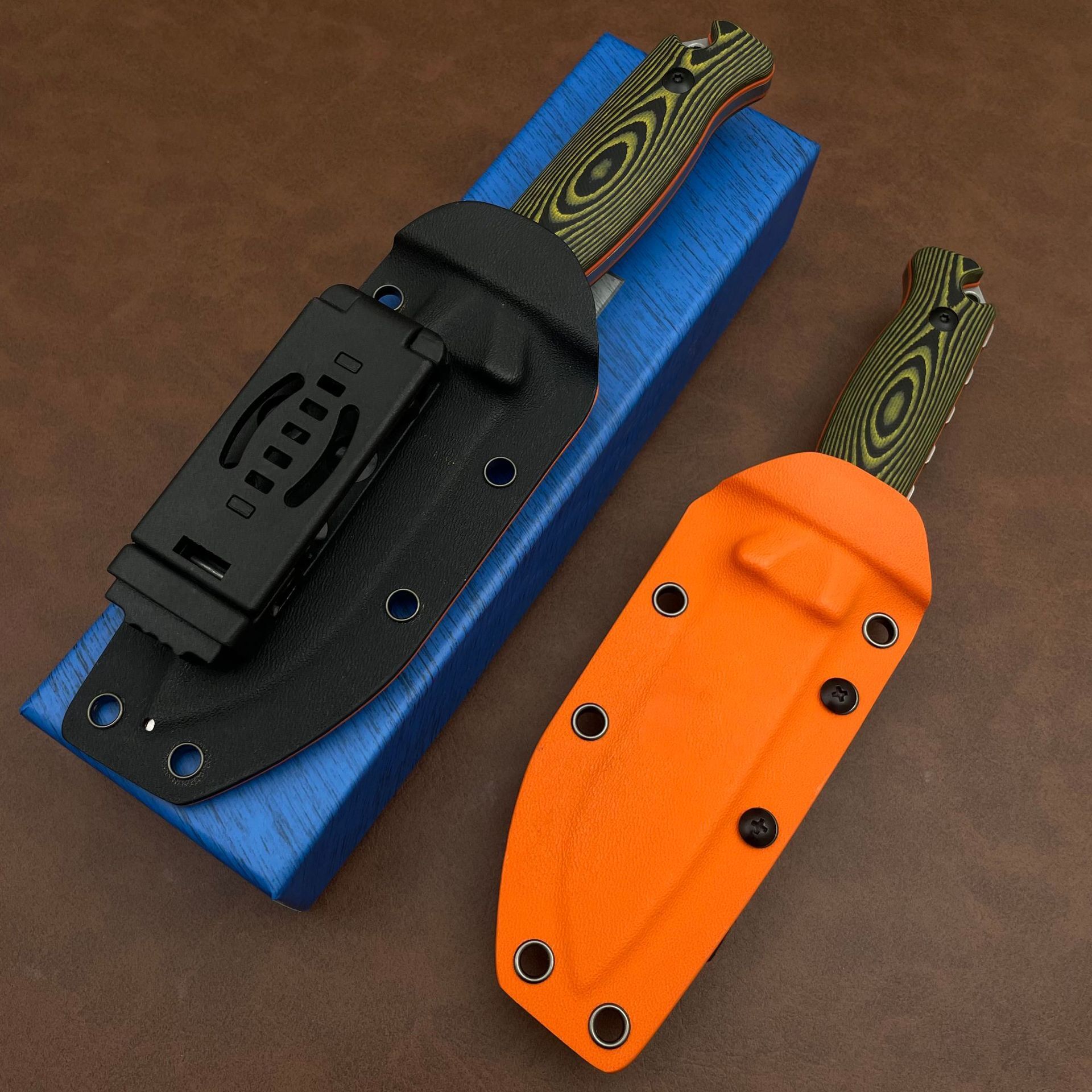 BM 15002 Wilderness Survival Straight Blade Pocket Knife with Sheath Hunting Combat Tools Bushcrafter Outdoor Gift Knives