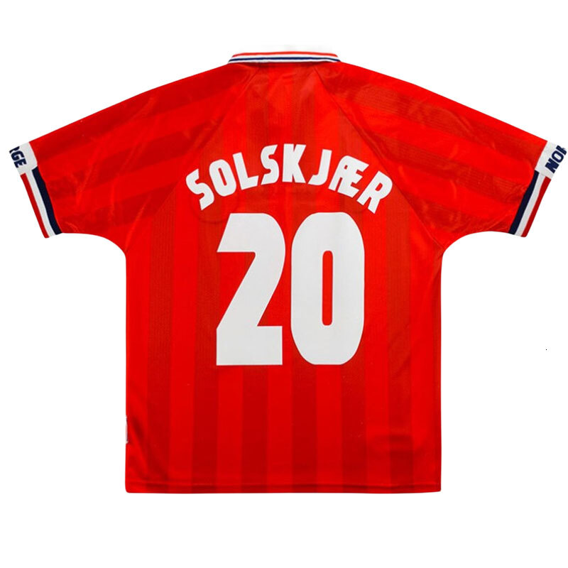 Norway 2026 World Cup Soccer Jersey BRAUT HAALAND Odegaard STRAND LARSEN 24 25 26 27 SOLSKJAER 1998 2000 Vintage Norway away third football shirt Retr