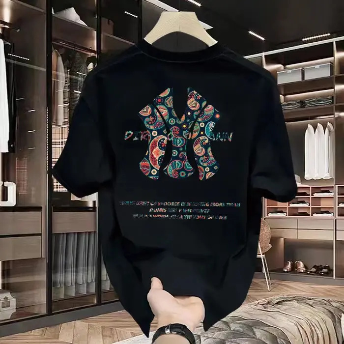 T Shirts For Men Designer Casual Style White Graphic Tee Breathable Sporty Style Sweatshirt Oversized Golf Summer Casual Cotton Essential Clothes
