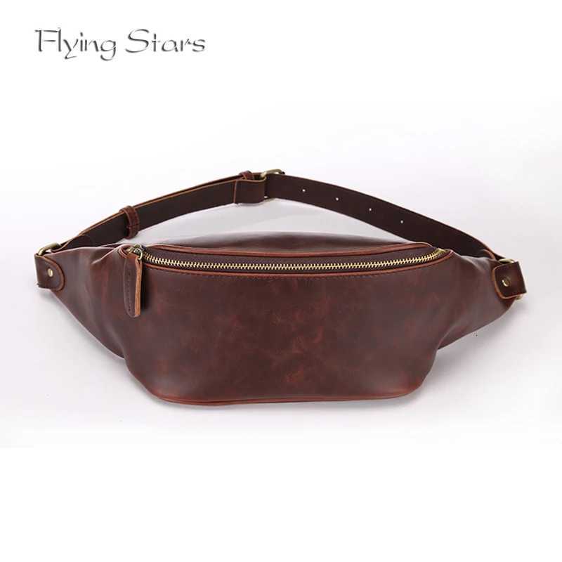 Men Waist Bag PU Leather FAshion Sports Shoulder ChEST Bag Cycling Travel Purse Mens Mobile Phone Waist Bag Zero WalletT260427